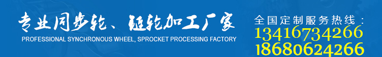 專業(yè)同步輪、鏈輪加工廠家